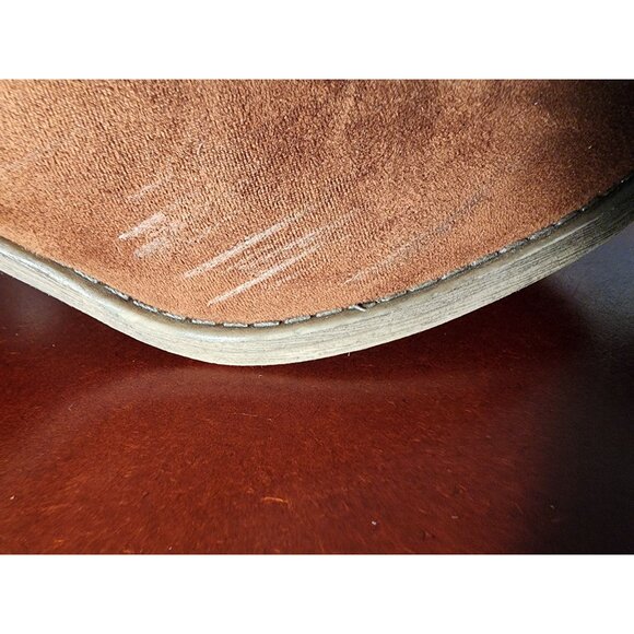 Brown Suede Ankle Boots 9M - Picture 6 of 11